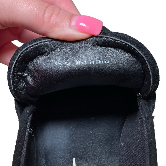 Dolce Vita Elias Black Suede Penny Loafers Women’s 8.5 - Picture 10 of 10